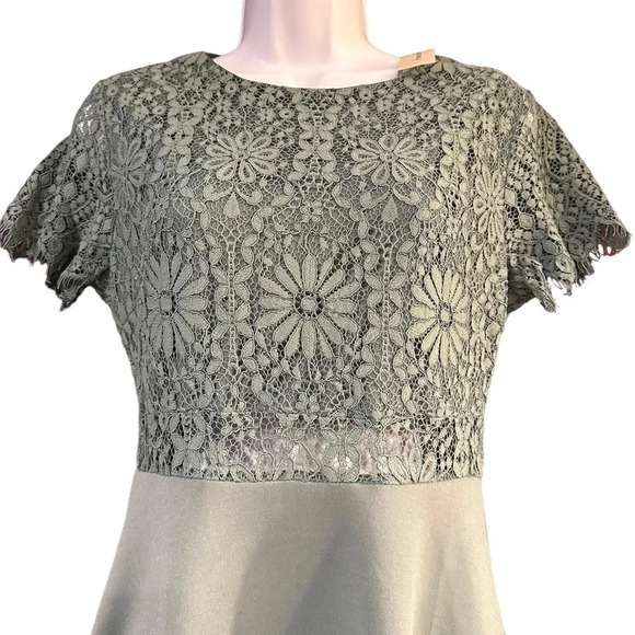 Francesca’s Teal A-Line Mini Dress - NWT - Size Small - Picture 3 of 9